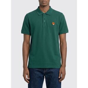 Maison Kitsune Polo Shirt Men Green